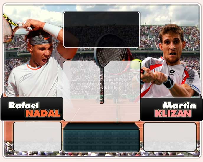 Nadal vs Klizan en Roland Garros 2013